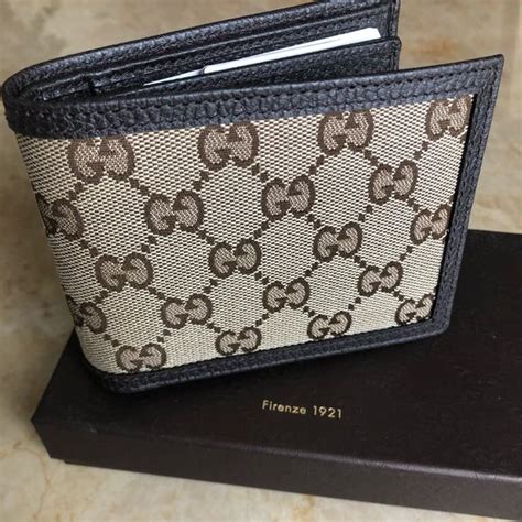 mens gucci walets|gucci trifold wallet for men.